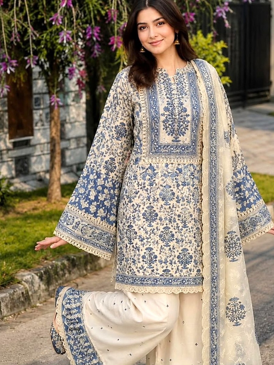 The full garment, photographed for drape